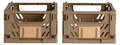 Foldekasse brun 3,3 liter 2-pk. - DAY